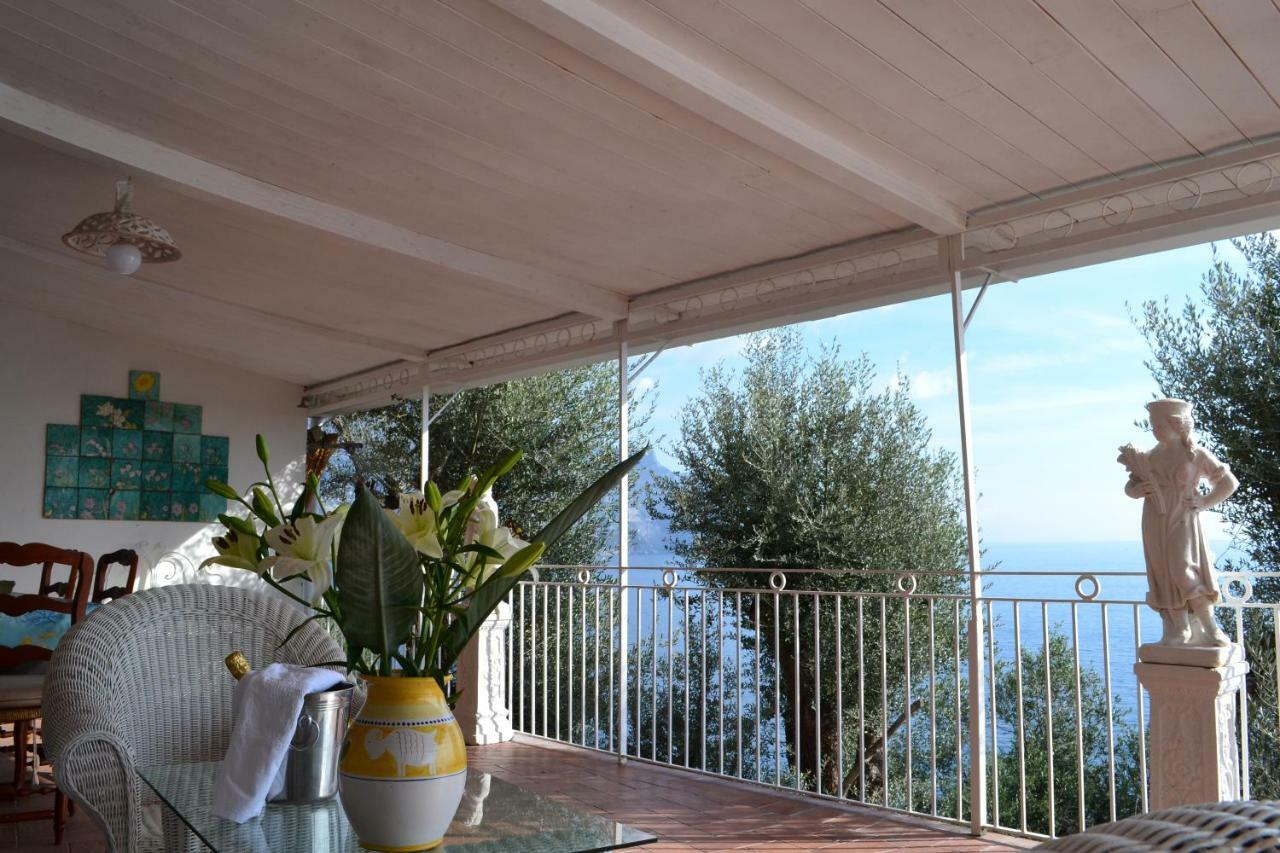 Villa Petit Ludovica Ravello Bagian luar foto