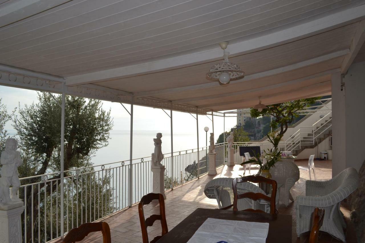 Villa Petit Ludovica Ravello Bagian luar foto