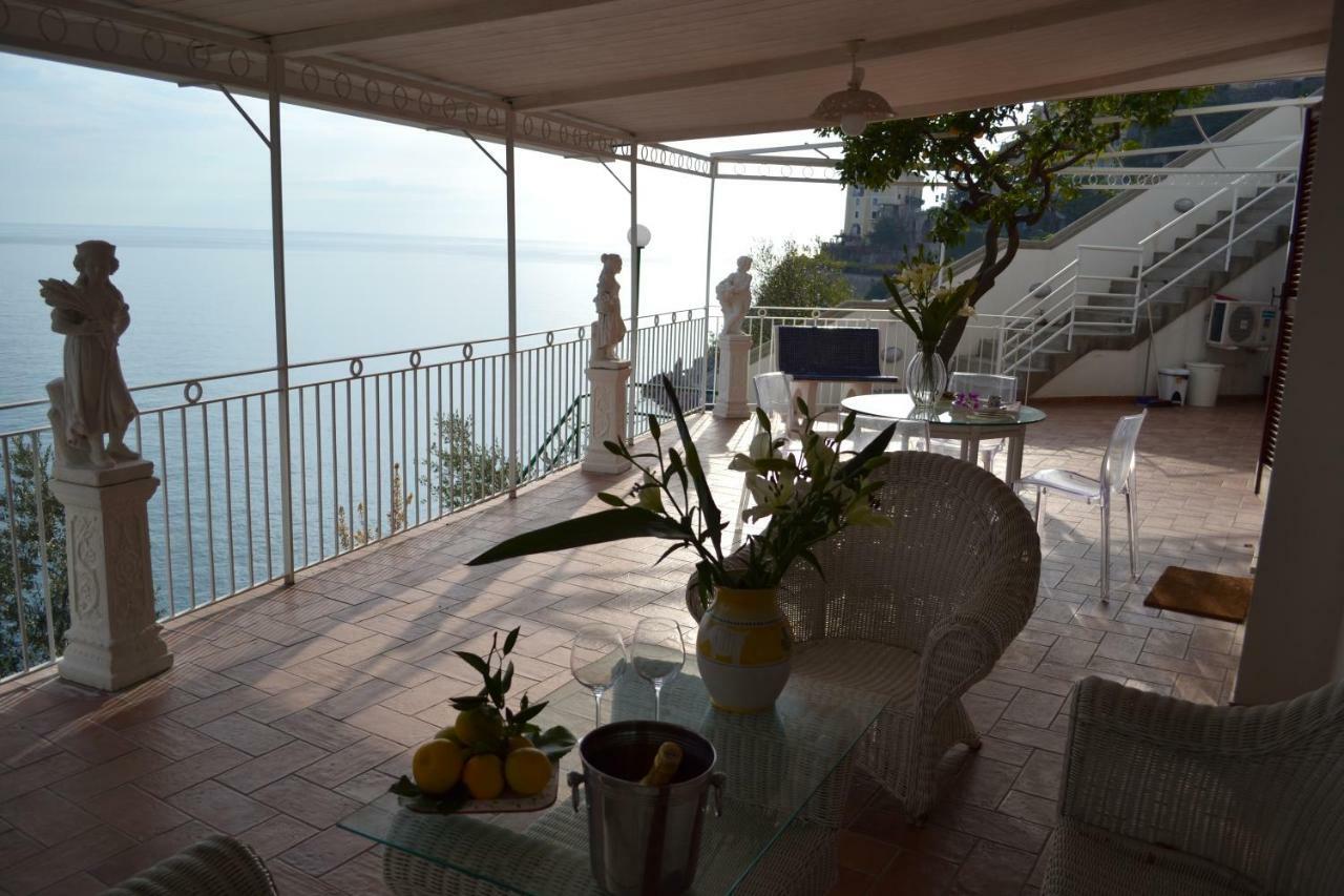 Villa Petit Ludovica Ravello Bagian luar foto